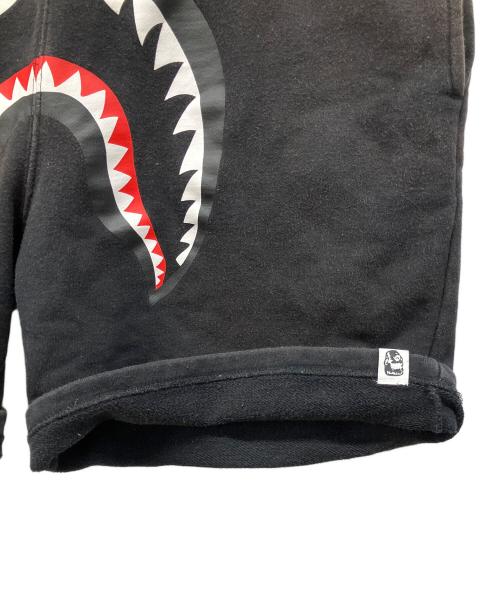 A BATHING APE（アベイシングエイプ）A BATHING APE (アベイシングエイプ) ハーフパンツ ブラック サイズ:ＸＬの古着・服飾アイテム