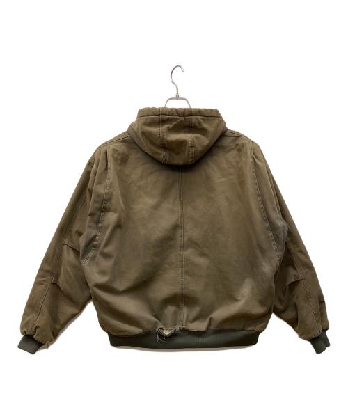 FIELDN FOREST（フィールド・アンド・フォレスト）FIELDN FOREST (フィールド・アンド・フォレスト) ダックジャケット オリーブ サイズ:ＸＬＲの古着・服飾アイテム