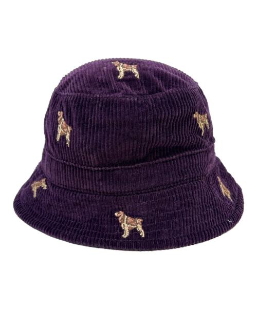 POLO RALPH LAUREN（ポロ・ラルフローレン）POLO RALPH LAUREN (ポロ・ラルフローレン) バケットハット パープルの古着・服飾アイテム