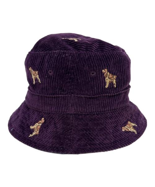 POLO RALPH LAUREN（ポロ・ラルフローレン）POLO RALPH LAUREN (ポロ・ラルフローレン) バケットハット パープルの古着・服飾アイテム