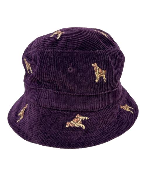 POLO RALPH LAUREN（ポロ・ラルフローレン）POLO RALPH LAUREN (ポロ・ラルフローレン) バケットハット パープルの古着・服飾アイテム