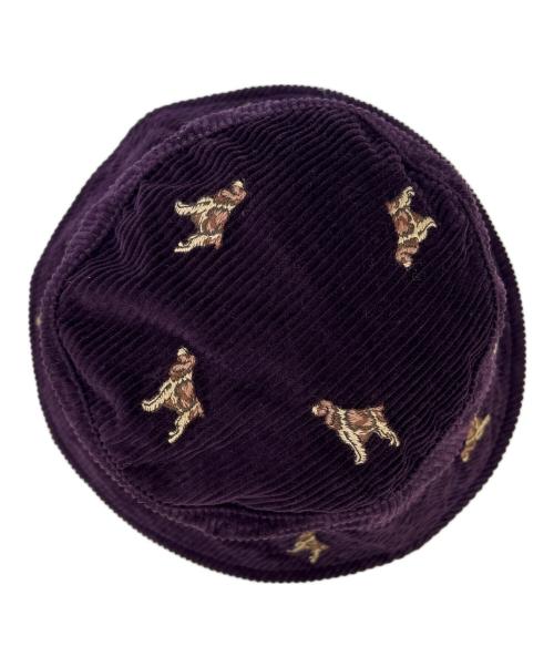 POLO RALPH LAUREN（ポロ・ラルフローレン）POLO RALPH LAUREN (ポロ・ラルフローレン) バケットハット パープルの古着・服飾アイテム