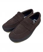 VANSヴァンズ）の古着「ローファー」｜ブラウン
