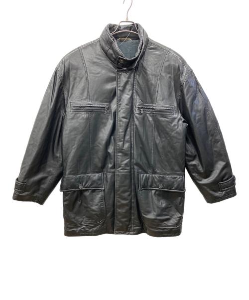 SERAPHIN（セラフィン）SERAPHIN (セラフィン) レザージャケット ブラック サイズ:48の古着・服飾アイテム