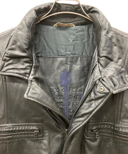 SERAPHIN（セラフィン）SERAPHIN (セラフィン) レザージャケット ブラック サイズ:48の古着・服飾アイテム