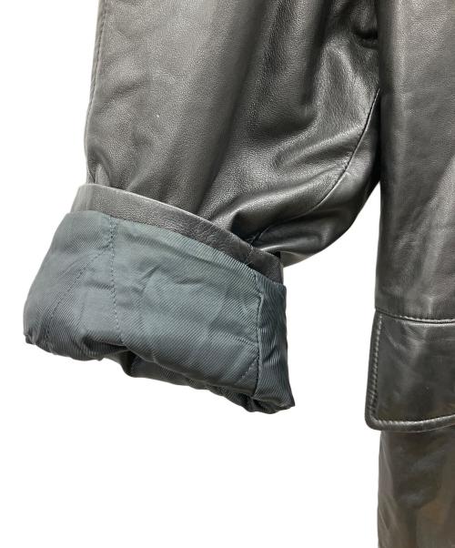 SERAPHIN（セラフィン）SERAPHIN (セラフィン) レザージャケット ブラック サイズ:48の古着・服飾アイテム