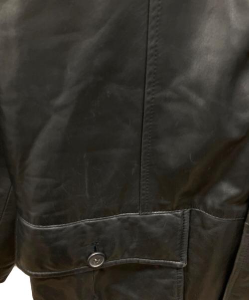 SERAPHIN（セラフィン）SERAPHIN (セラフィン) レザージャケット ブラック サイズ:48の古着・服飾アイテム