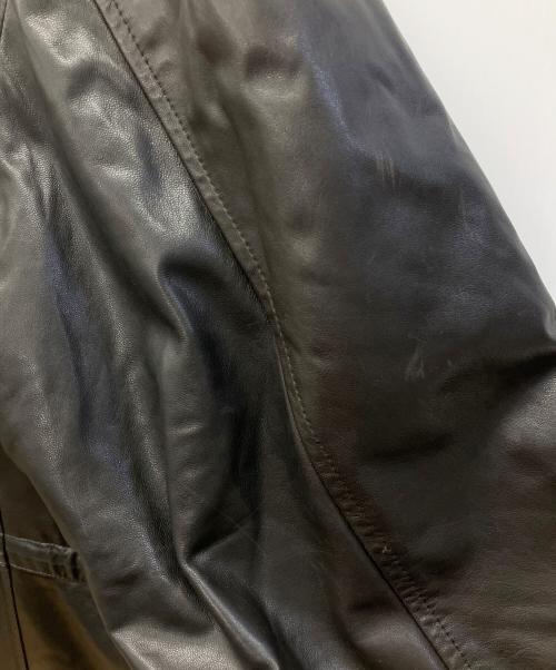 SERAPHIN（セラフィン）SERAPHIN (セラフィン) レザージャケット ブラック サイズ:48の古着・服飾アイテム
