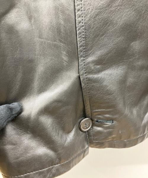 SERAPHIN（セラフィン）SERAPHIN (セラフィン) レザージャケット ブラック サイズ:48の古着・服飾アイテム