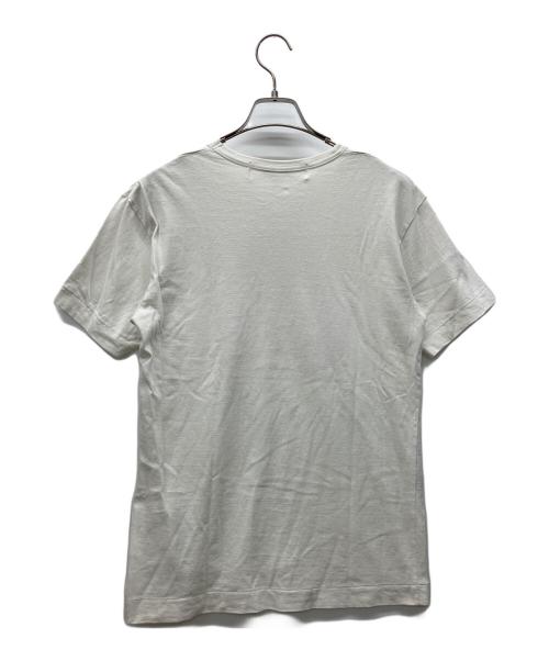 PLAY COMME des GARCONS（プレイコムデギャルソン）PLAY COMME des GARCONS (プレイコムデギャルソン) 半袖カットソー ホワイト サイズ:Mの古着・服飾アイテム