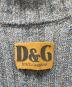 中古・古着 DOLCE & GABBANA (ドルチェ＆ガッバーナ) 厚手ニット ブルー×グレー サイズ:Ｓ：7000円