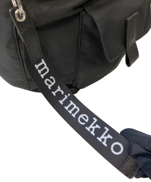 marimekko（マリメッコ）marimekko (マリメッコ) エブリシングバックパック ブラックの古着・服飾アイテム