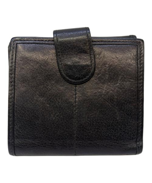 Christian Dior（クリスチャン ディオール）Christian Dior (クリスチャン ディオール) 2つ折り財布 ブラックの古着・服飾アイテム