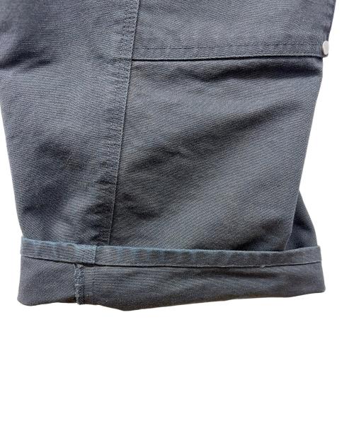 NVRFRGT（ネヴァーフォーゲット）NVRFRGT (ネヴァーフォーゲット) Curved Leg Double Knee Work Pants ブラック サイズ:2の古着・服飾アイテム