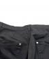 中古・古着 NVRFRGT (ネヴァーフォーゲット) Curved Leg Double Knee Work Pants ブラック サイズ:2：22000円