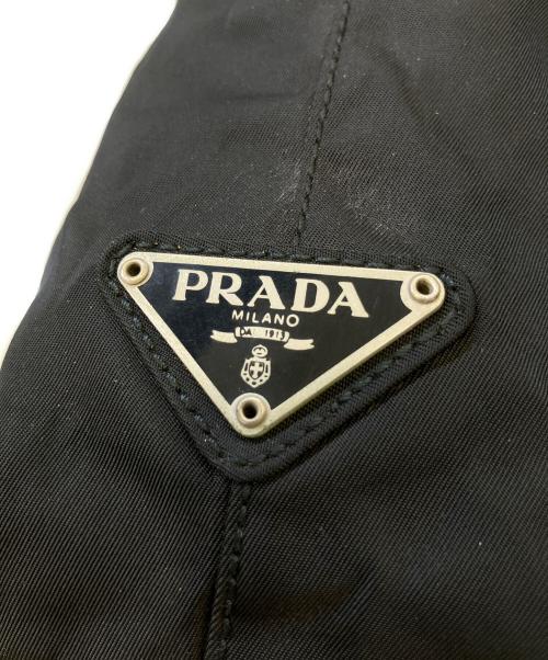 PRADA（プラダ）PRADA (プラダ) プラスチックハンドルトートバッグ ブラックの古着・服飾アイテム