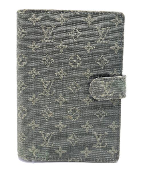 LOUIS VUITTON（ルイ ヴィトン）LOUIS VUITTON (ルイ ヴィトン) 手帳カバー/アジェンダPM グリーンの古着・服飾アイテム