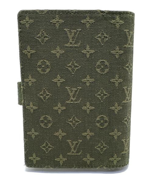 LOUIS VUITTON（ルイ ヴィトン）LOUIS VUITTON (ルイ ヴィトン) 手帳カバー/アジェンダPM グリーンの古着・服飾アイテム