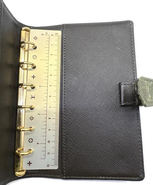 LOUIS VUITTON（ルイ ヴィトン）LOUIS VUITTON (ルイ ヴィトン) 手帳カバー/アジェンダPM グリーンの古着・服飾アイテム