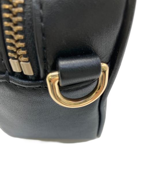 MARC JACOBS（マークジェイコブス）MARC JACOBS (マークジェイコブス) ミニショルダーバッグ ブラックの古着・服飾アイテム