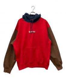SUPREME（シュプリーム）の古着「プルオーバーパーカー」｜レッド×ブラウン×ネイビー×グリーン