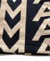 中古・古着 MARC JACOBS (マークジェイコブス) モノグラムオーバーサイズスウェットパンツ ベージュ×ブラック サイズ:L：12000円