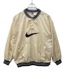 NIKE（ナイキ）の古着「ナイロンゲームシャツ」｜ベージュ×ブラック