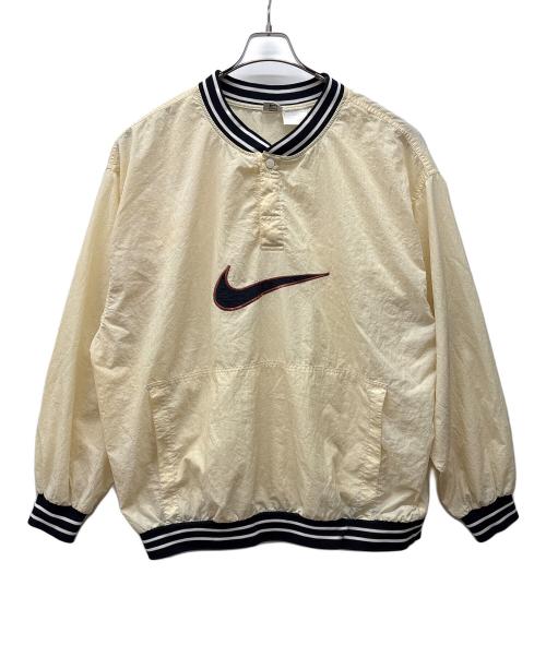 NIKE（ナイキ）NIKE (ナイキ) ナイロンゲームシャツ ベージュ×ブラック サイズ:XXLの古着・服飾アイテム