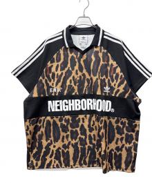 end.×adidas×NEIGHBORHOOD（エンド×アディダス×ネイバーフッド）の古着「半袖カットソー」｜ブラック×ブラウン