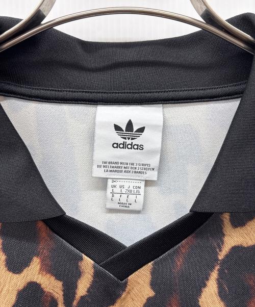 end.（エンド）end. (エンド) adidas (アディダス) NEIGHBORHOOD (ネイバーフッド) 半袖カットソー ブラック×ブラウン サイズ:2XLの古着・服飾アイテム