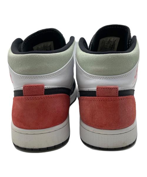 NIKE（ナイキ）NIKE (ナイキ) ミッドカットスニーカー ホワイト×ブラック×グリーン×レッド サイズ:28.5cmの古着・服飾アイテム