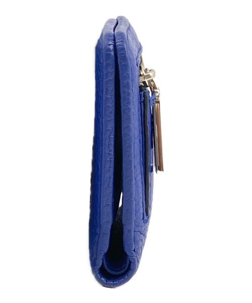 MARC JACOBS（マークジェイコブス）MARC JACOBS (マークジェイコブス) 2つ折り財布 ブルーの古着・服飾アイテム
