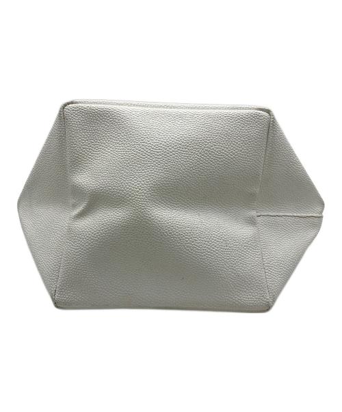 Herve Chapelier（エルベシャプリエ）Herve Chapelier (エルベシャプリエ) ハンドバッグ ホワイト×ブラウンの古着・服飾アイテム