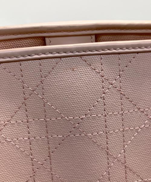 Christian Dior（クリスチャン ディオール）Christian Dior (クリスチャン ディオール) パナレアトートバッグ ピンクの古着・服飾アイテム