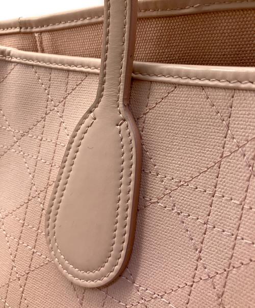 Christian Dior（クリスチャン ディオール）Christian Dior (クリスチャン ディオール) パナレアトートバッグ ピンクの古着・服飾アイテム
