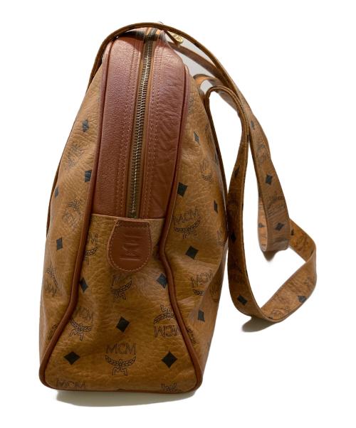 MCM（エムシーエム）MCM (エムシーエム) ショルダーバッグ ブラウンの古着・服飾アイテム