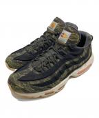 NIKEナイキ）の古着「スニーカー」｜カーキ×ブラック