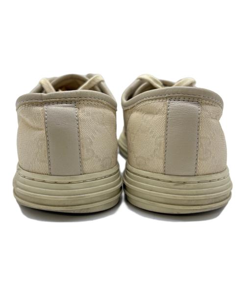 GUCCI（グッチ）GUCCI (グッチ) ローカットスニーカー アイボリー サイズ:25.5cmの古着・服飾アイテム