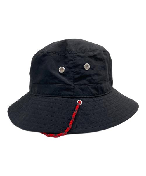Vivienne Westwood（ヴィヴィアンウエストウッド）Vivienne Westwood (ヴィヴィアンウエストウッド) バケットハット ブラック×レッド サイズ:M～Sの古着・服飾アイテム