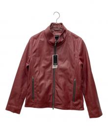 Liugoo Leathers（リューグーレザーズ）の古着「レザージャケット」｜レッド