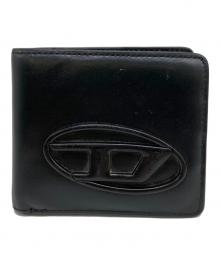DIESEL（ディーゼル）の古着「2つ折り財布」｜ブラック