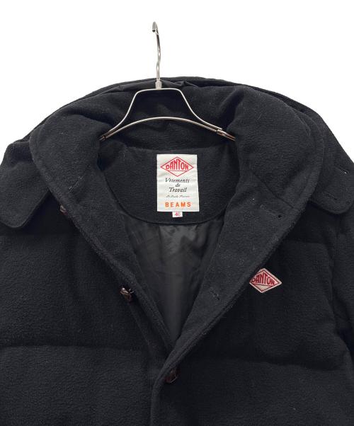 DANTON（ダントン）DANTON (ダントン) BEAMS (ビームス) ダウンジャケット ブラック サイズ:40の古着・服飾アイテム
