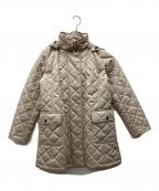 BURBERRYバーバリー）の古着「キルティング中綿コート」｜ベージュ