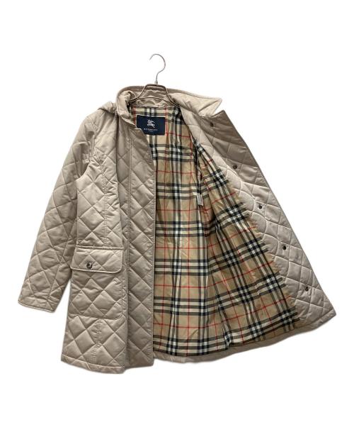 BURBERRY（バーバリー）BURBERRY (バーバリー) キルティング中綿コート ベージュ サイズ:SIZE 9の古着・服飾アイテム
