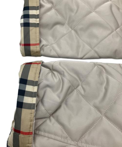BURBERRY（バーバリー）BURBERRY (バーバリー) キルティング中綿コート ベージュ サイズ:SIZE 9の古着・服飾アイテム