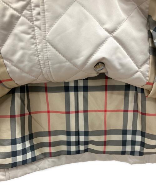 BURBERRY（バーバリー）BURBERRY (バーバリー) キルティング中綿コート ベージュ サイズ:SIZE 9の古着・服飾アイテム