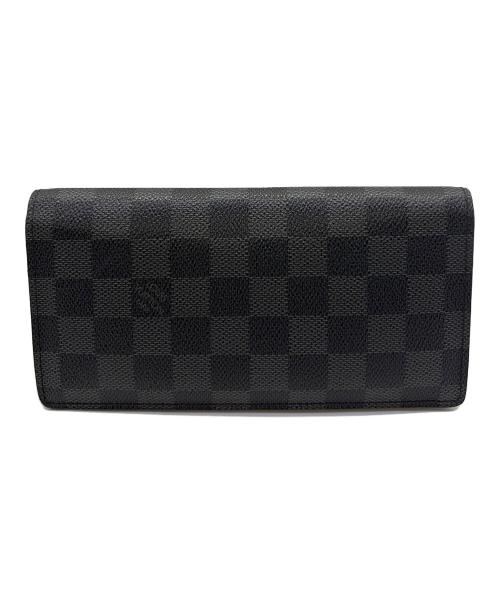 LOUIS VUITTON（ルイ ヴィトン）LOUIS VUITTON (ルイ ヴィトン) 長財布 ブラックの古着・服飾アイテム