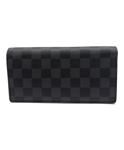 LOUIS VUITTON（ルイ ヴィトン）LOUIS VUITTON (ルイ ヴィトン) 長財布 ブラックの古着・服飾アイテム