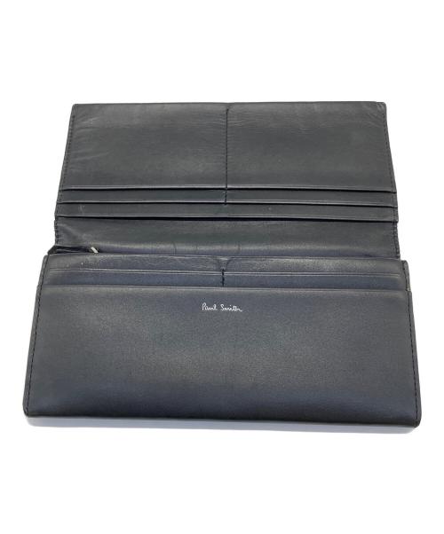 PAUL SMITH（ポールスミス）PAUL SMITH (ポールスミス) 長財布 ブラックの古着・服飾アイテム