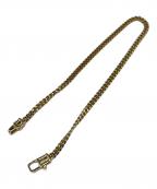 TOM WOODトムウッド）の古着「curb bracelet m gold」｜ゴールド